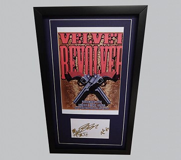 Velvet Revolver Rock Music Memorabilia