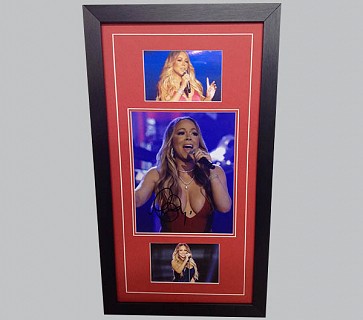 Mariah Carey Signed Colour Photo + 2 Photos