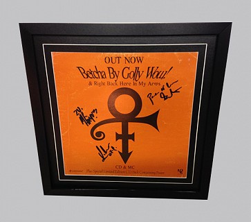 Betcha By Golly Wow! Signed CD Cover