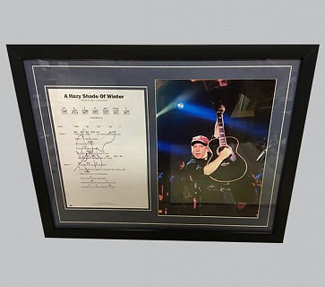 Paul Simon "A Hazy Shade of Winter" Signed Song Sheet