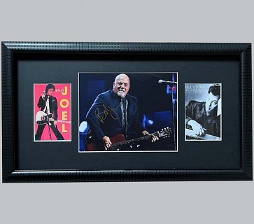 Billy Joel Signed Colour Concert Photo + 2 Posters