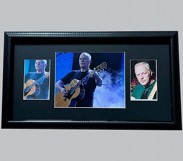 Dave Gilmour Signed Concert Photo + 2 Photos
