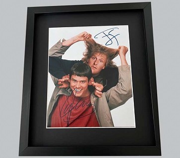 Dumb and Dumber Colour Photo Signed by Jim & Jeff