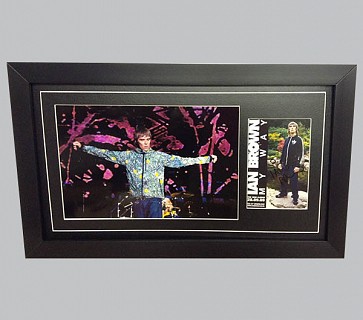 Ian Brown "My Way" Signed Poster + Colour Photo