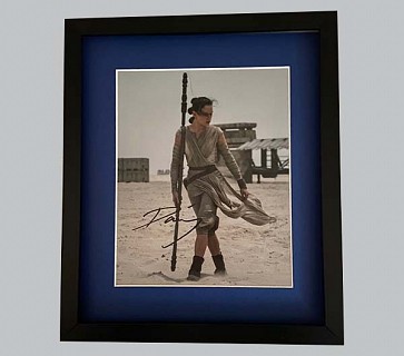 Star Wars "Rey" Colour Photo Signed by Daisy Ridley