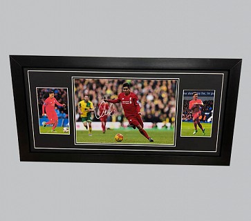 Roberto Firmino Signed Liverpool Colour Photo + 2 Photos