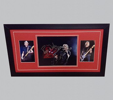 Roger Waters Signed Colour Photo + 2 Colour Photos