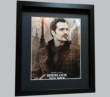 Sherlock Holmes "Enola Holmes" Photo Signed by Henry Cavill