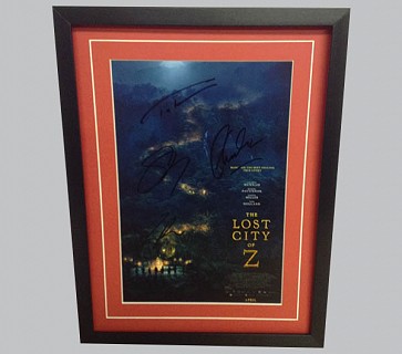 The Lost City of Z Signed Movie Poster