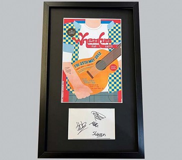 Wheatus Signed Postcard + Concert Poster